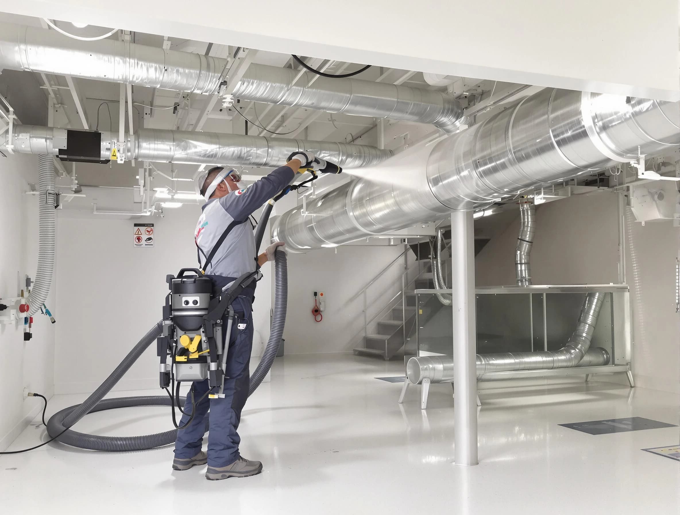 Professional central duct cleaning by Blanchard Air Duct Cleaning in Blanchard