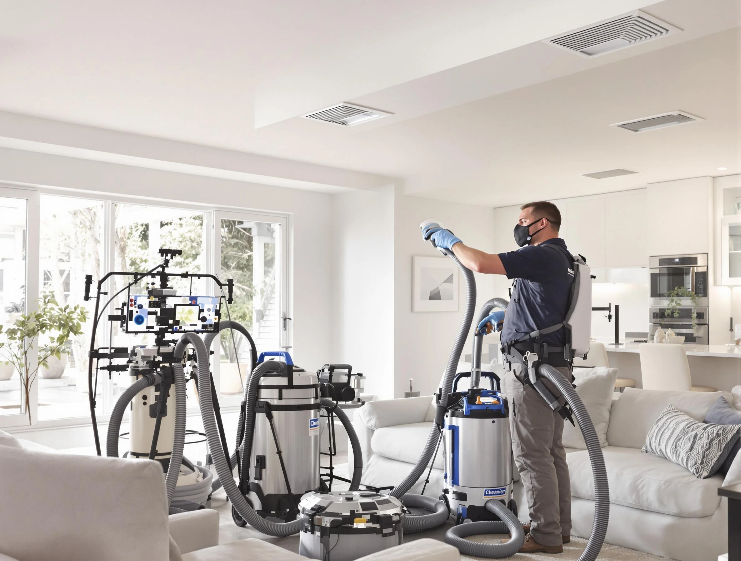 Professional AC duct cleaning by Blanchard Air Duct Cleaning in Blanchard