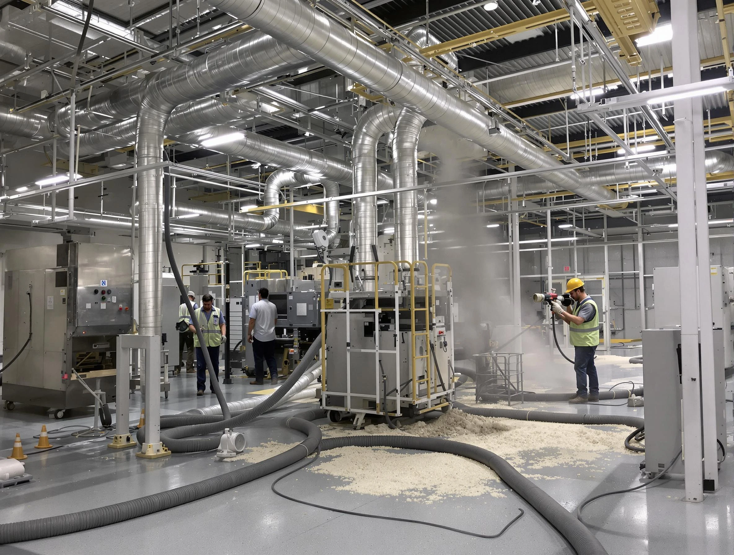 Heavy-duty industrial duct cleaning by Blanchard Air Duct Cleaning in Blanchard